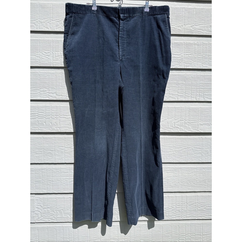 Vintage Chunky Corduroy Pants‎ Men 42X31 Canyon Slacks Baggy